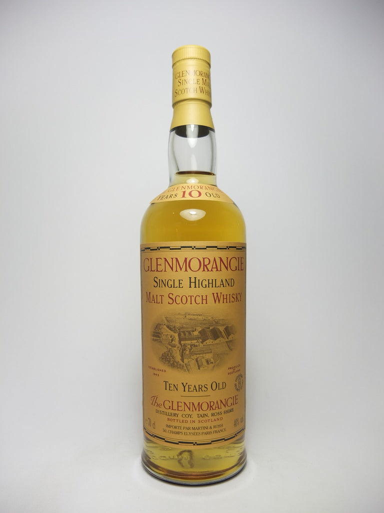 Glenmorangie 10YO Single Highland Malt Scotch Whisky - post-1999 / pre-2006 (40%, 75cl)