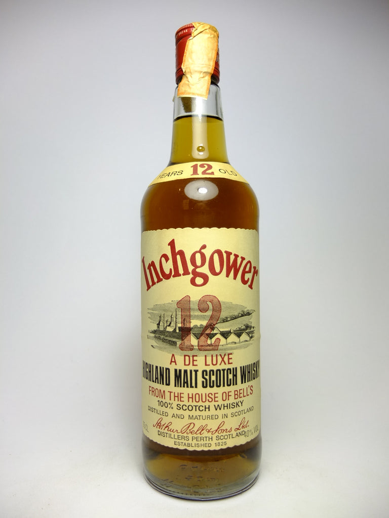 Bell's Inchgower 12YO De Luxe Highland Malt Scotch Whisky - 1970s (40%, 75cl)