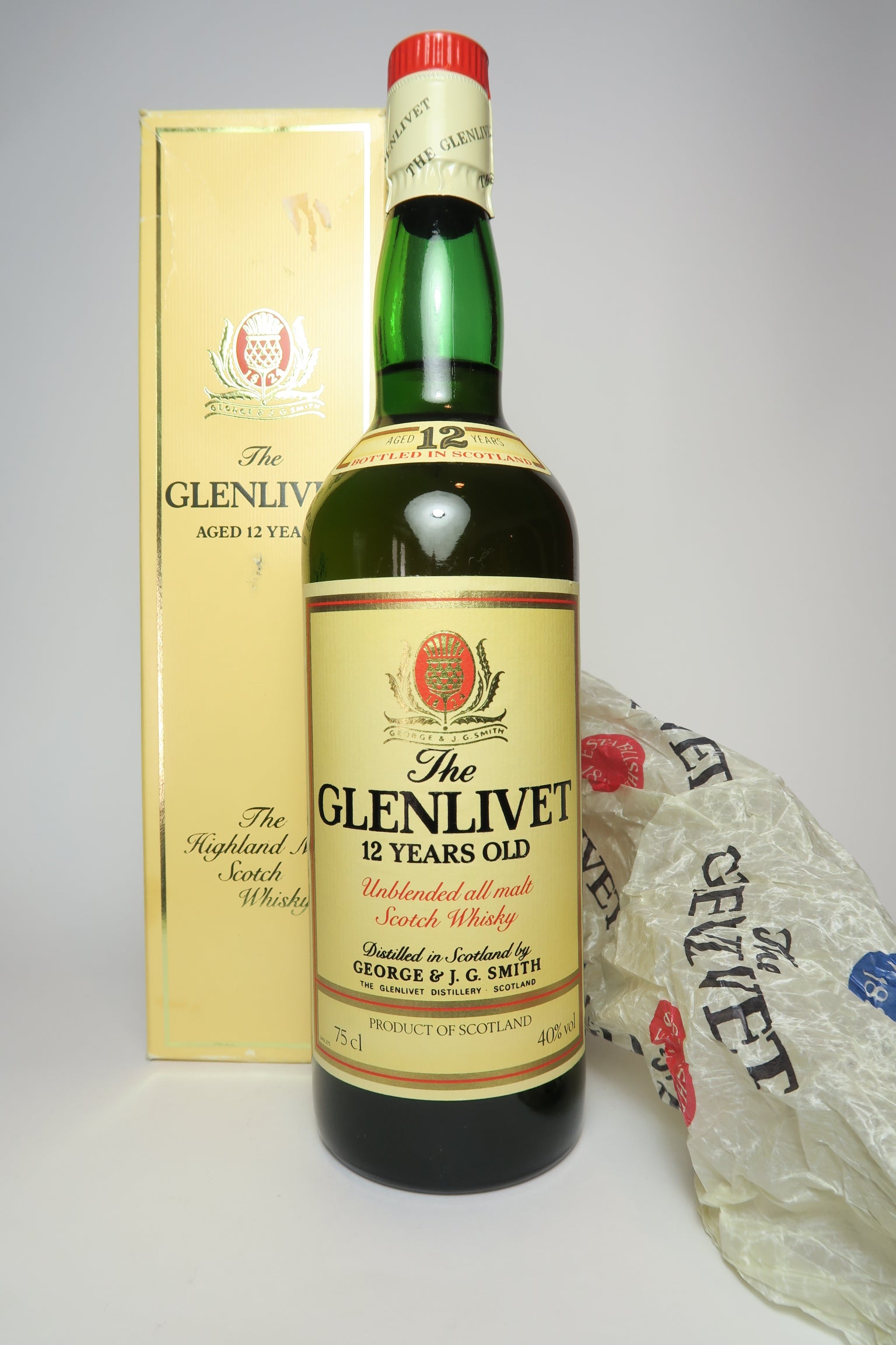 The GLENLIVET 12年 Pure Single Malt The Glenlivet Scotch Single Malt 12 Year Double Oak