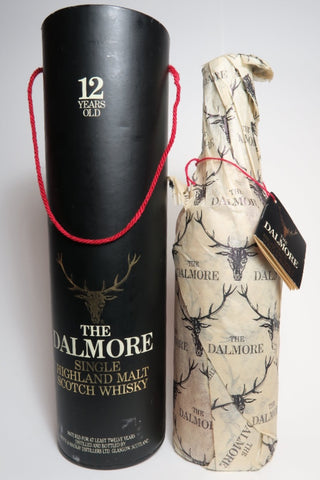 Whyte & Mackay's The Dalmore 12YO+ Highland Single Malt Scotch Whisky - 1980s (40%, 75cl)