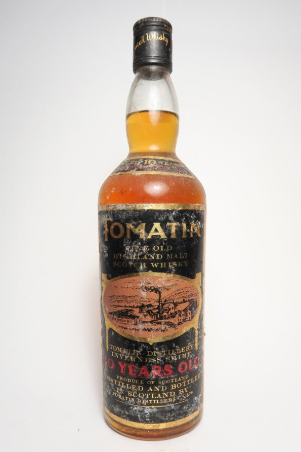 Tomatin 10YO Highland Malt Scotch Whisky - 1970s (43%, 75cl)