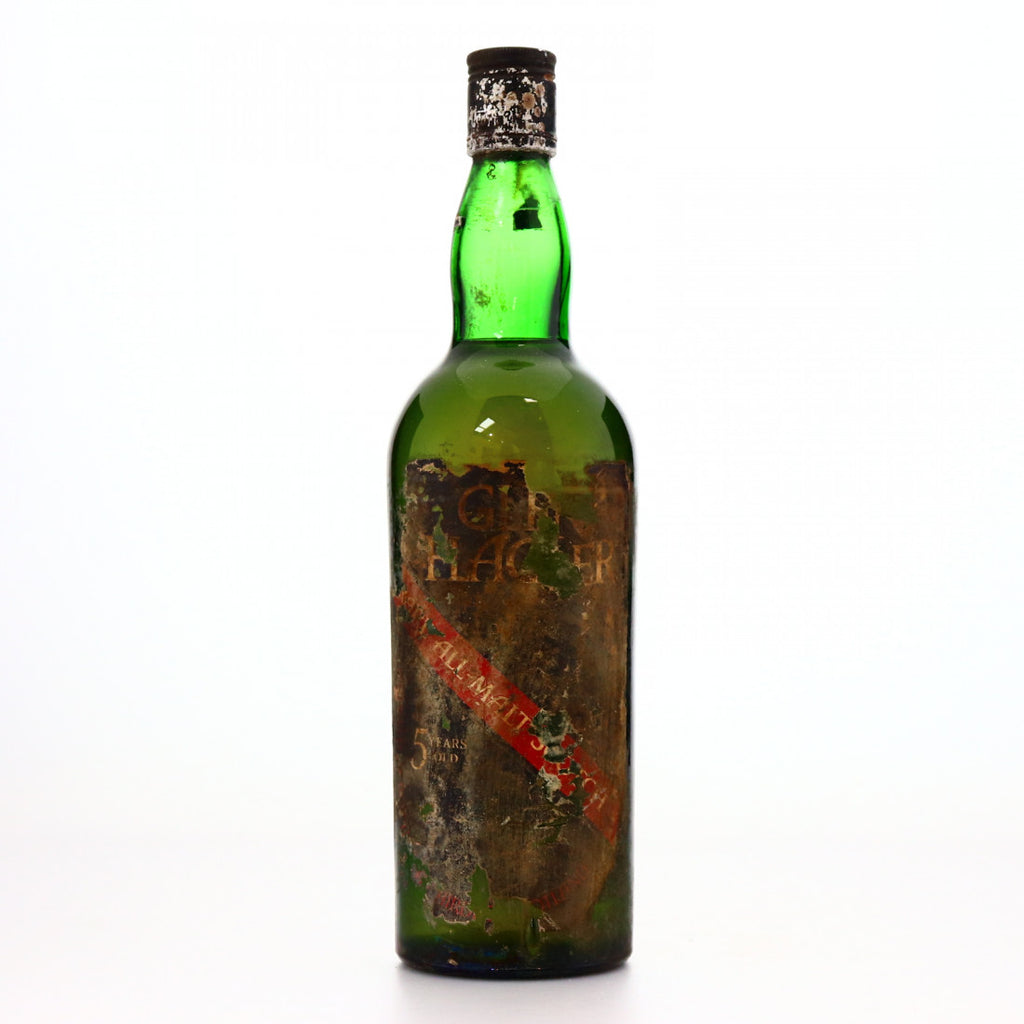 Glen Flagler 5YO Lowland Single Malt Scotch Whisky - 1970s (40%, 75cl)