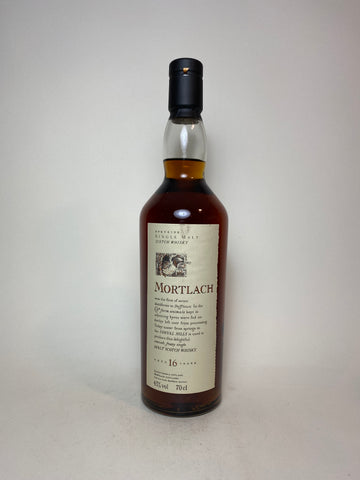 Flora & Fauna Mortlach 16YO Speyside Single Malt Scotch Whisky - Distilled 2005 / Bottled 2021 (43%, 70cl)