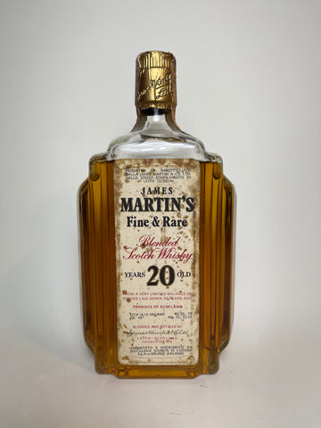 James Martin's Fine & Rare 20YO Blended Scotch Whisky - 1960s (43%, 75cl)