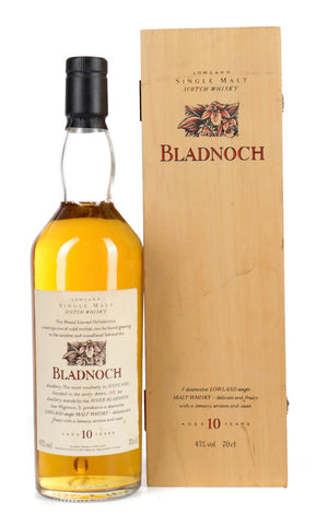 Flora & Fauna Bladnoch 10YO Lowland Single Malt Scotch Whisky - distilled 1990s / bottled pre-2006 (43%, 70cl)