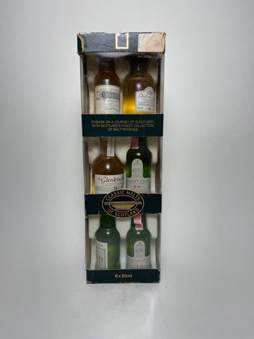 The Classic Malts Collection Box Set:  Talisker 10, Lagavulin 16, Cragganmore 12 - post-1988 (45.8/43/40%, 60cl)