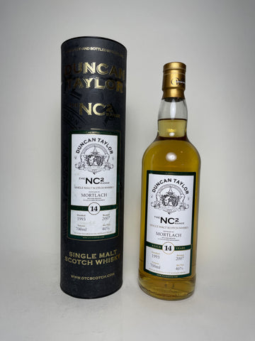 Duncan Taylor's Mortlach 14YO Speyside Single Malt Scotch Whisky - Distilled 1993 / Bottled 2007 (46%, 70cl)