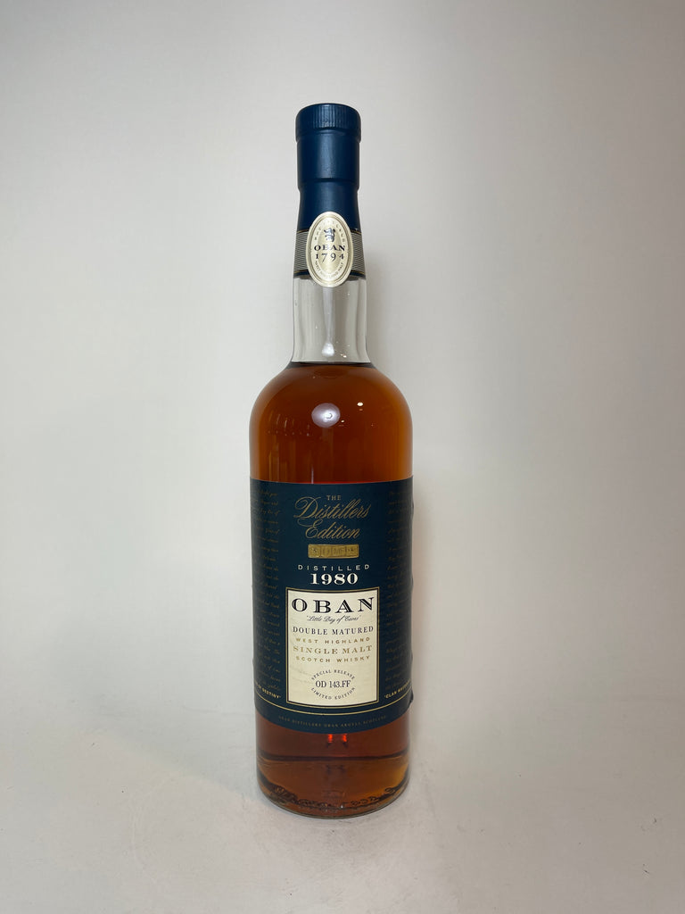 Oban Distillers Edition Double Matured Highland Single Malt Whisky - Distilled 1980 / Bottled 1997 (43%, 70cl)
