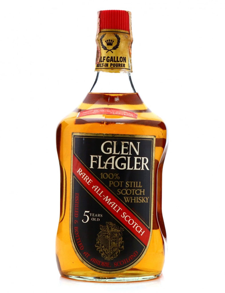 Glen Flagler 5YO Lowland Single Malt Scotch Whisky - 1970s (40%, 190cl)