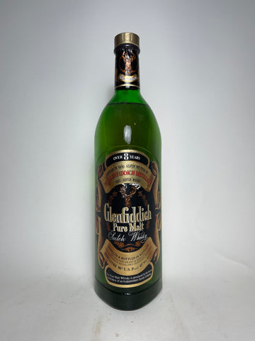 Glenfiddich 8YO Pure Malt Scotch Whisky - 1970s (43%, 100cl)