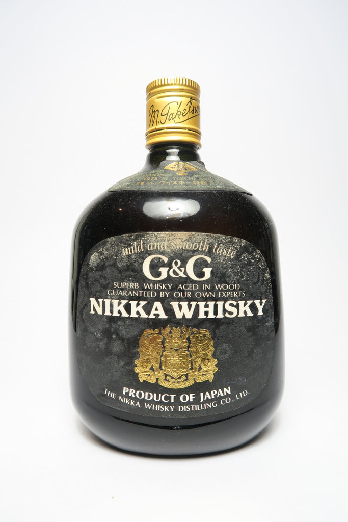 Nikka G&G Japanese Whisky - 1970s (43%, 76cl)