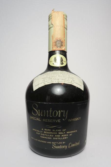 Suntory Special Reserve Blended Japanese Whiskey - c. 1969