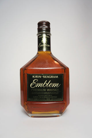 Kirin-Seagram Emblem Blended Japanese Whiskey - 1980s (43%, 76cl)
