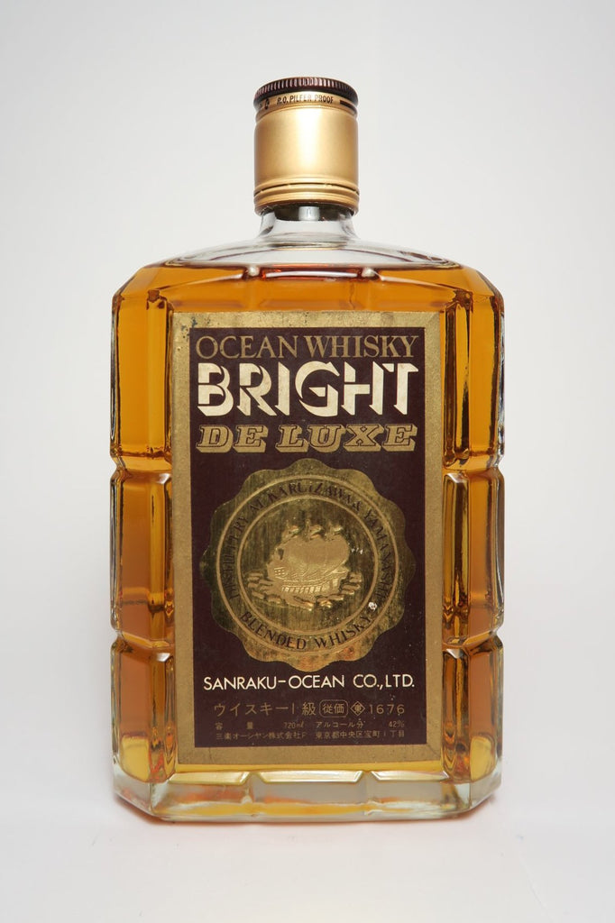 Sanraku Ocean Bright Blended Japanese Whisky - 1970s (42%, 72cl)