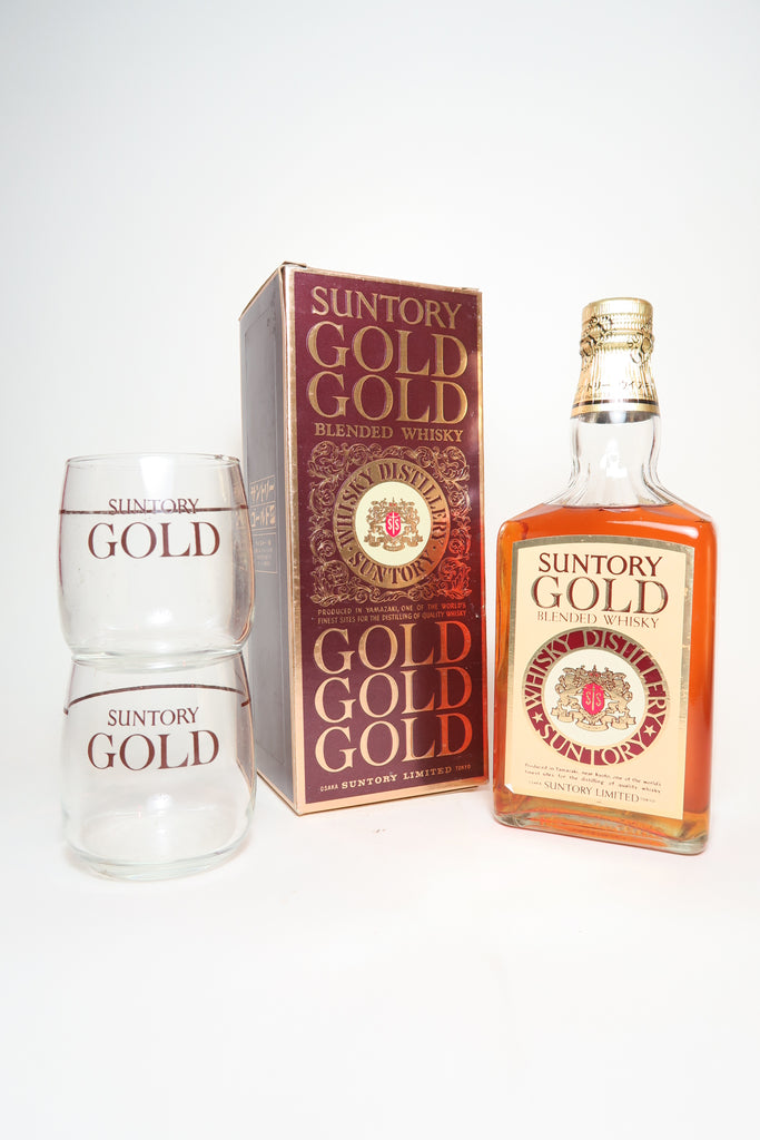 Suntory Gold Blended Japanese Whisky - 1970s (42%, 72cl)