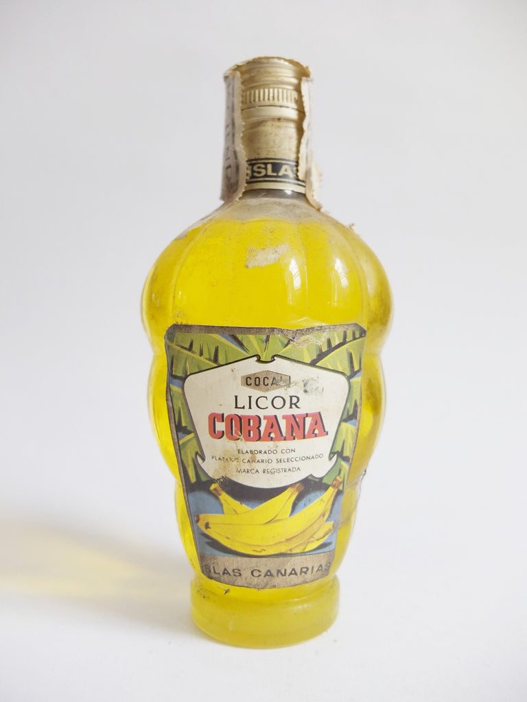 Cocal Licor Cobana (Plantain) Liqueur - 1960s (30%, 40cl)
