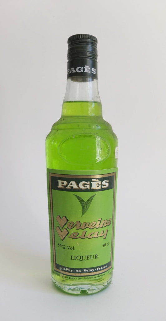 Pagès Liqueur Verveine du Velay - 1970s (50%, 50cl)