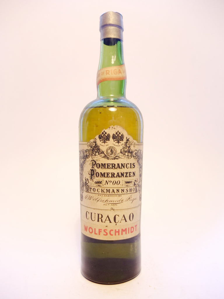 Wolfschmidt Curaçao - 1940s (ABV Not Stated, 50cl)