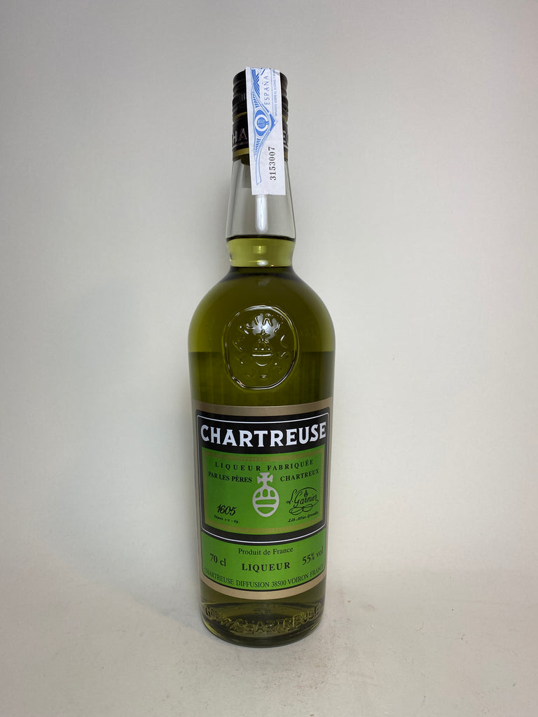 Chartreuse, Green, Voiron, Santa Tecla - Bottled 2020 (55%, 70cl)