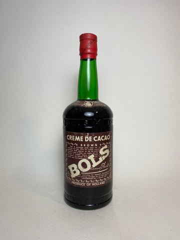 Erven Lucas Bols Crème de Cacao - 1960s (75cl, 27%)