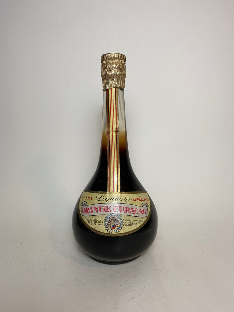 Richard Davis Orange Curaçao Extra Supérieure Liqueur - 1950s (ABV Not Stated, 35cl)