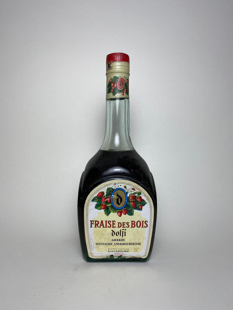 Dolfi Fraise des Bois Liqueur - 1960s (20%, 70cl)