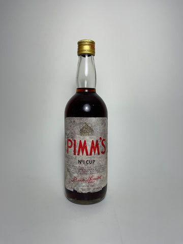 Pimm's No. 1 (Gin) Cup - 1970s (31.4%, 75cl)