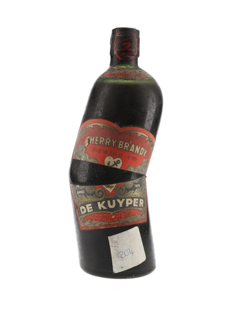 Company Old - De Brandy Spirits (24%, Cherry 1960s 72.4cl) Kuyper –