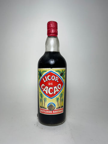Bandama Licor de Cacao - 1950s (ABV Not Stated, 75cl)
