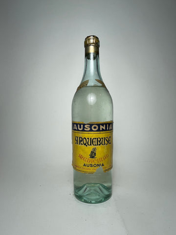 Ausonia Arquebuse Italian Herbal Liqueur - 1949-59 (50%, 100cl)
