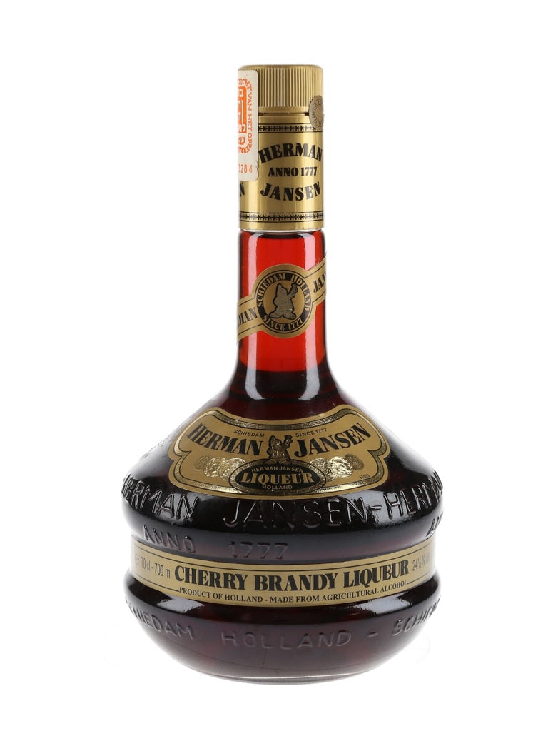 Herman Jansen Cherry Brandy - late 1980s / early 1990s (24.5%, 70cl)