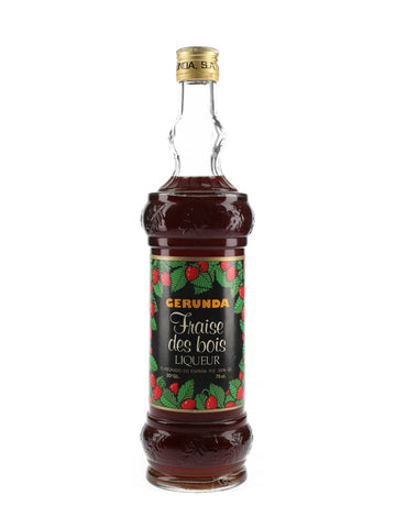 Gerunda Fraise des Bois Liqueur - 1970s (20%, 75cl)