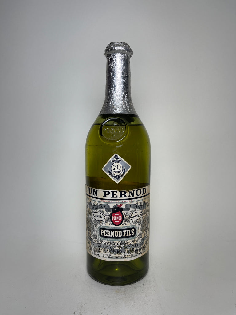 Pernod Fils Liqueur d'Anis - 1960s (40%, 75cl)