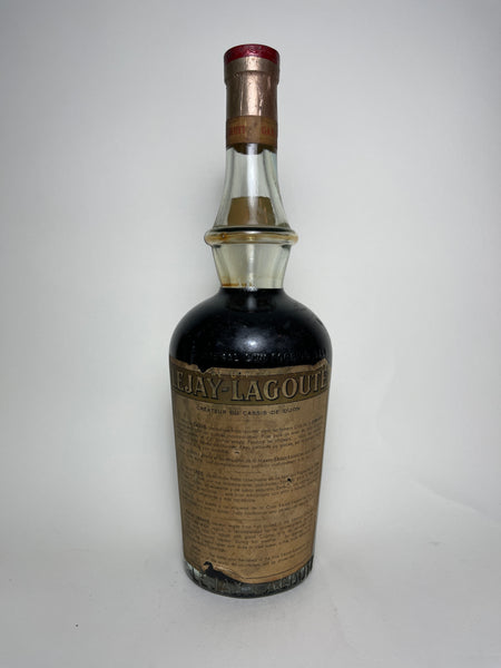 Lejay-Lagoute Grande Crème de Cassis - 1950s (25%, 75cl) – Old Spirits ...