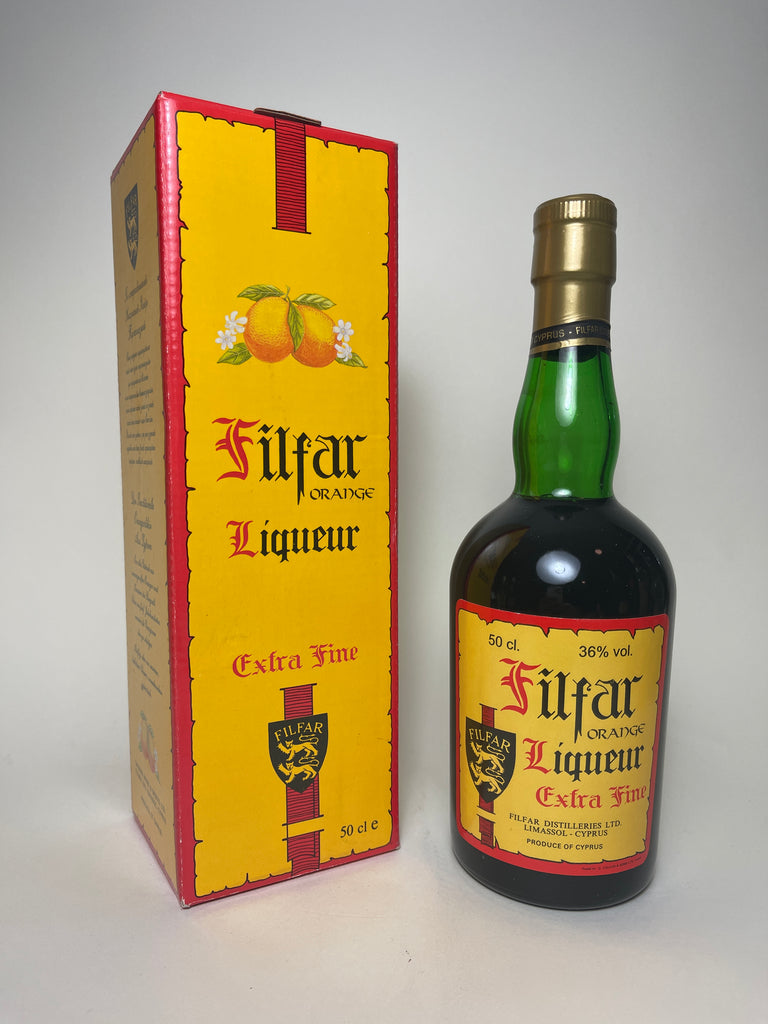 Filfar Extra Fine Orange Liqueur - 1980s (36%, 50cl)