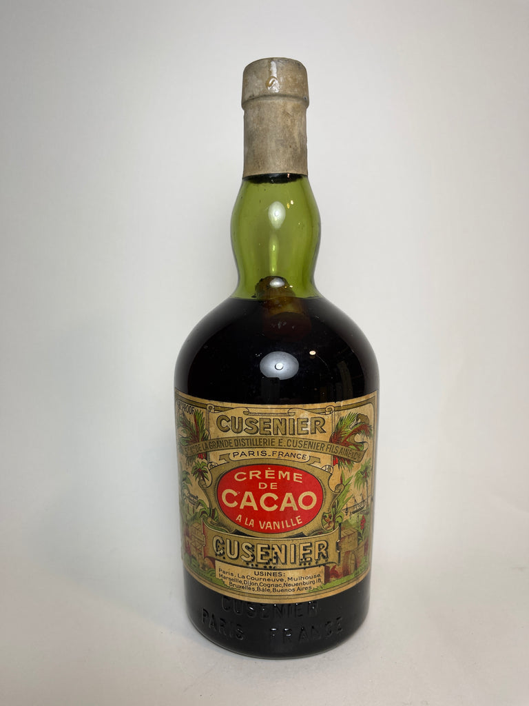 Cusenier Crème de Cacao à la Vanille - 1930s (27.4%, 75cl)