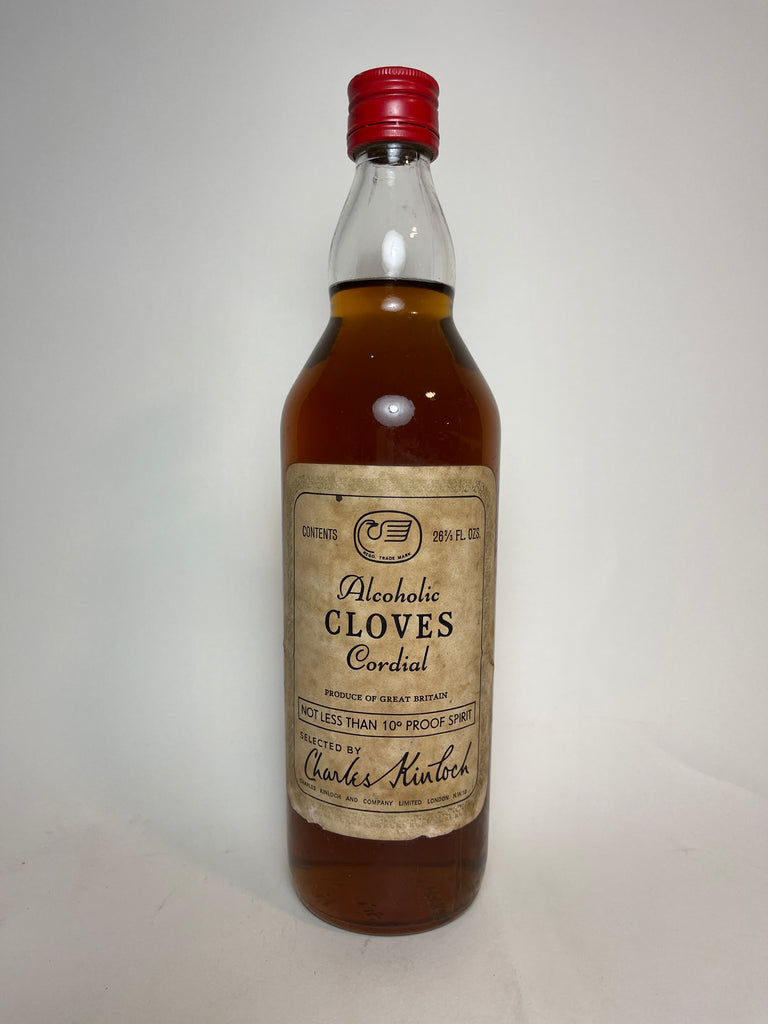 Charles Kinloch Alcoholic Cloves Cordial - 1970s (10%, 75.7cl)