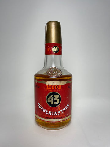 Diego Zamora Conesa Licor 43 - 1970s (34%, 47.3cl)