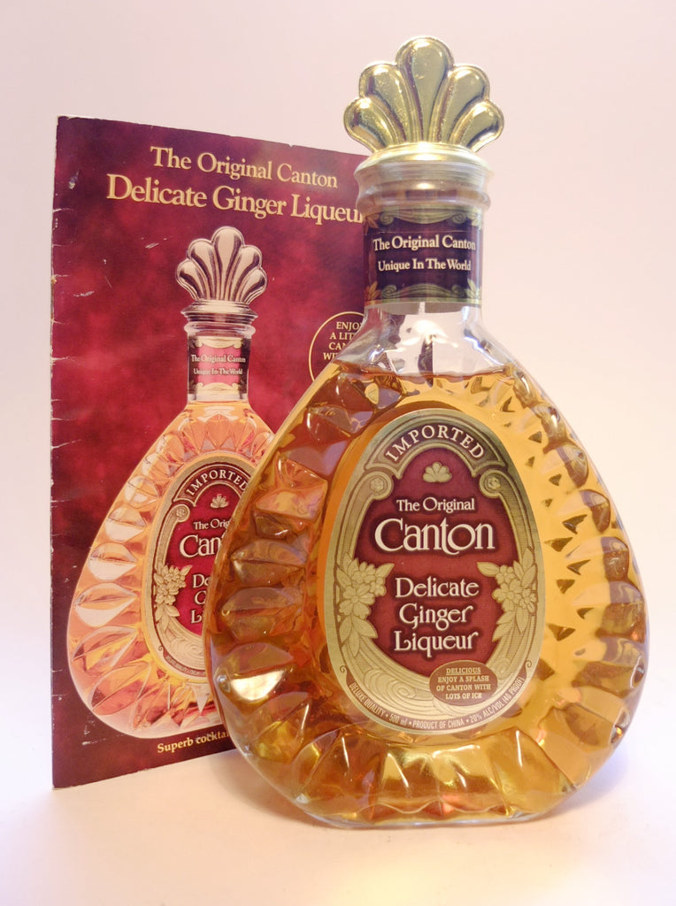 Canton Ginger Liqueur - 1980s (20%, 50cl)