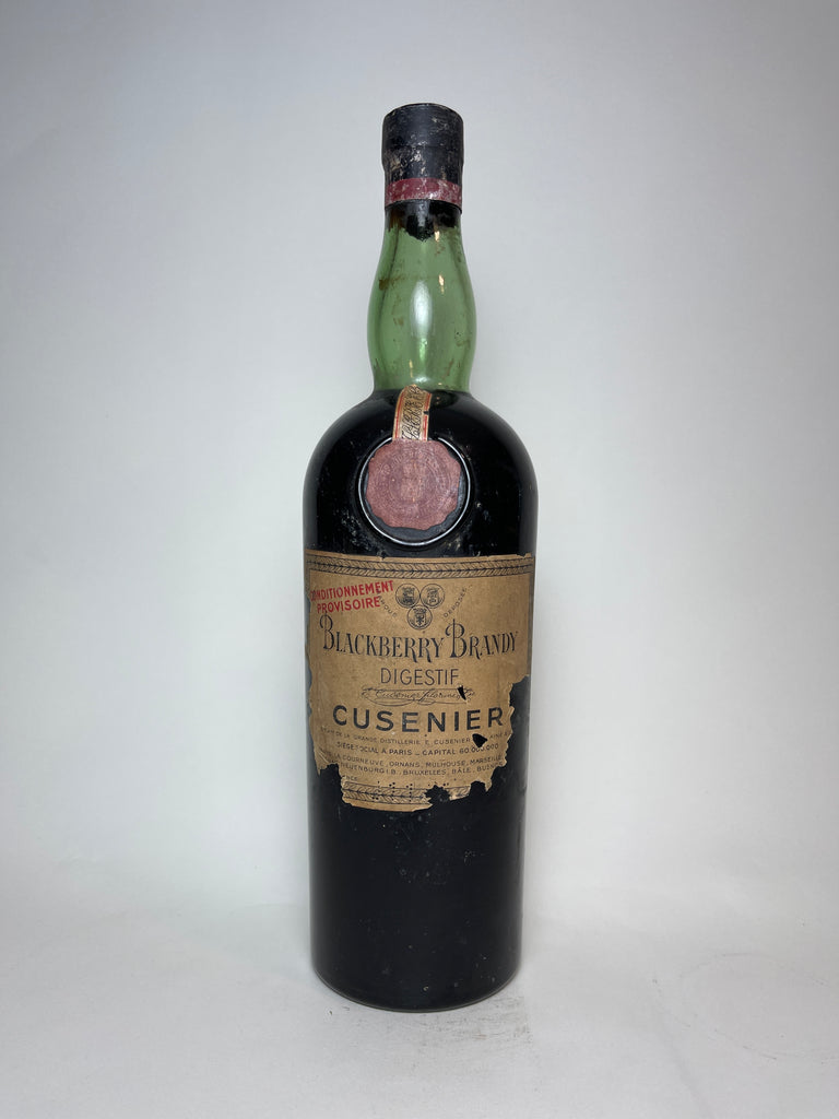 Cusenier Blackberry Brandy Digestif - 1940s (ABV Not Stated, 100cl)
