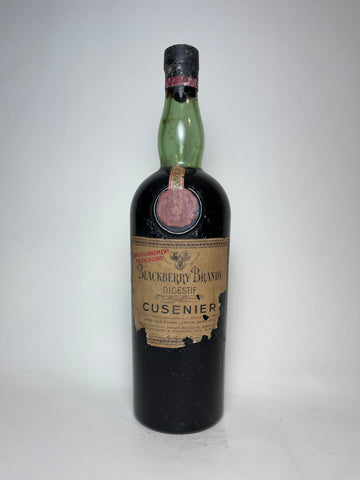 Cusenier Blackberry Brandy Digestif - 1940s (ABV Not Stated, 100cl)