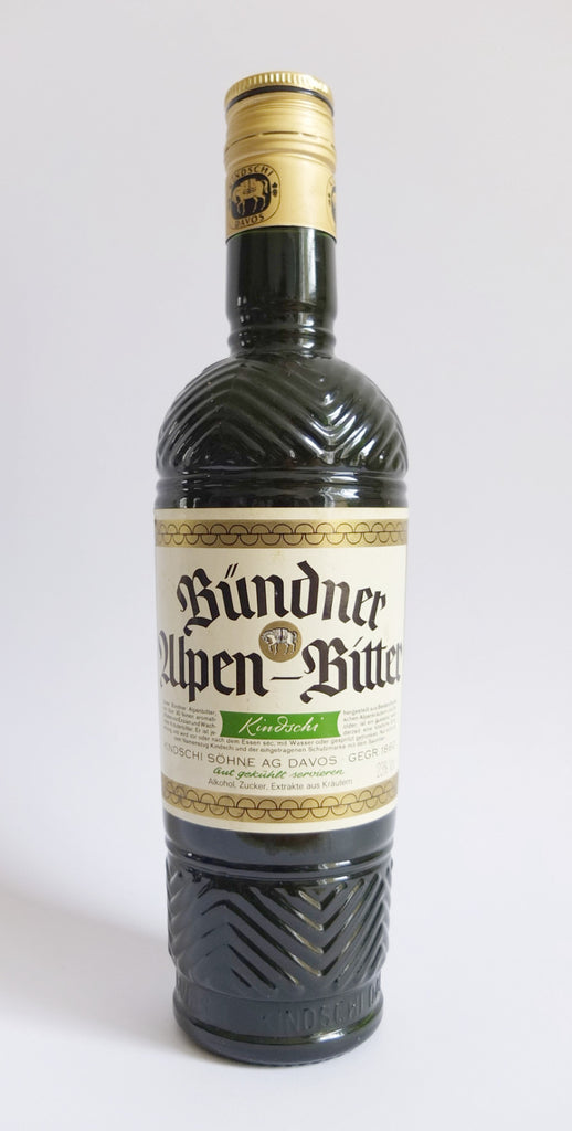Bündner Alpen-Bitter - 1970s (23%, 50cl)