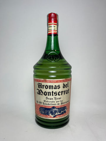 Aromas del Montserrat Herbal Spanish Monastic Liqueur - 1950s (ABV Not Stated, 100cl)