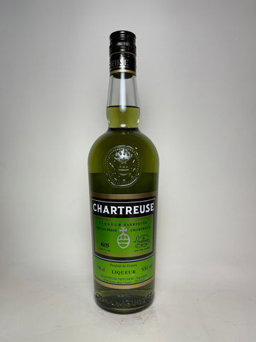 Chartreuse, Green, Voiron, Santa Tecla, Tarragona - Bottled 2022 (55%, 70cl)