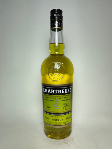 Chartreuse, Yellow, Voiron, Santa Tecla, Tarragona - Bottled 2022 (43%, 70cl)