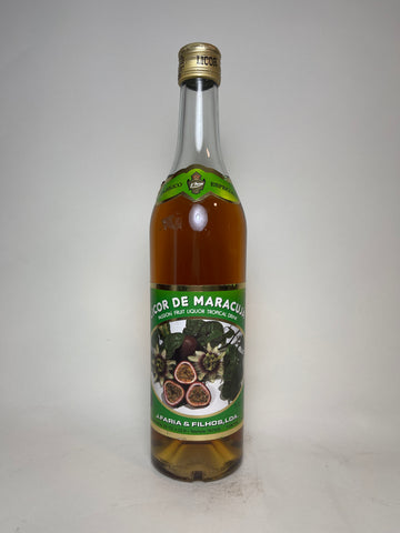 J. Faria Licor de Maracuja Passion Fruit Liqeur - 1980s (25%, 70cl)