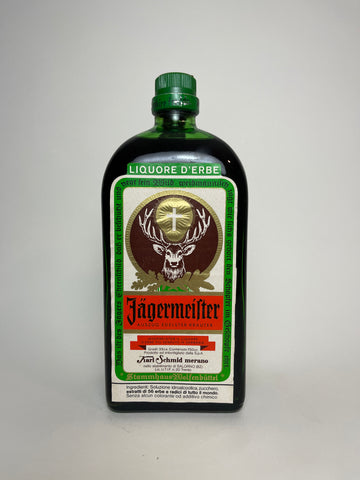 Jägermeister - 1980s (35%, 75cl)