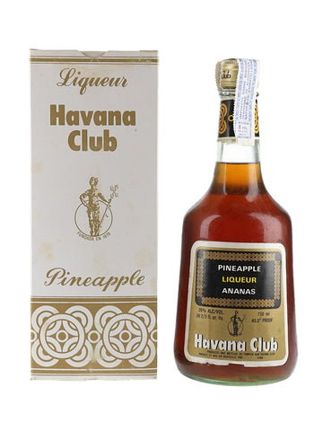 Havana Club Pineapple Liqueur - 1970s (26%, 75cl)