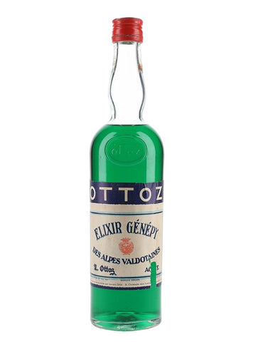 Laurent Ottoz Elixir Génépy des Alpes Valdotaines - 1960s (36%, 100cl)