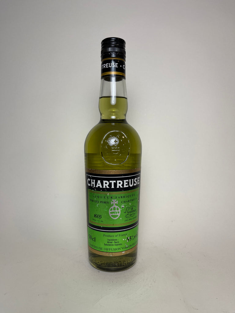 Chartreuse, Green, Voiron - Dated 911 (1995) (55%, 50cl)